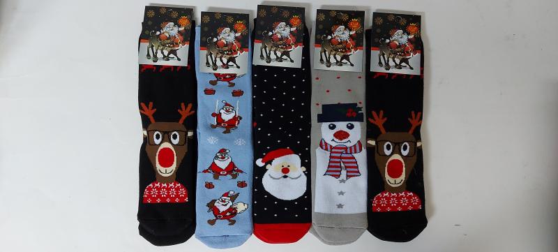 Дамски КОЛЕДНИ термо чорапи-20ДКТ25